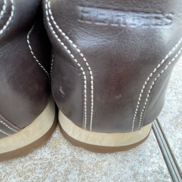 Hermes Quick Brown Leather trainers sneakers 43